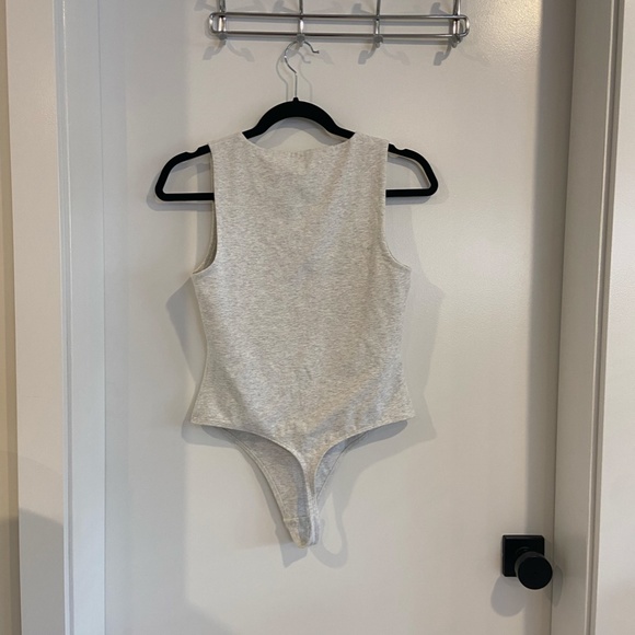 TWO Babaton Muscle Bodysuits, PINK & GREY - Picture 7 of 8